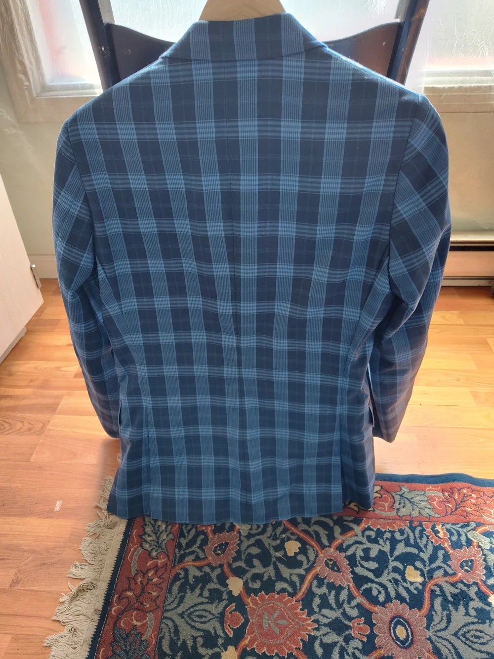 Buffalo Blue Plaid Men's Blazer